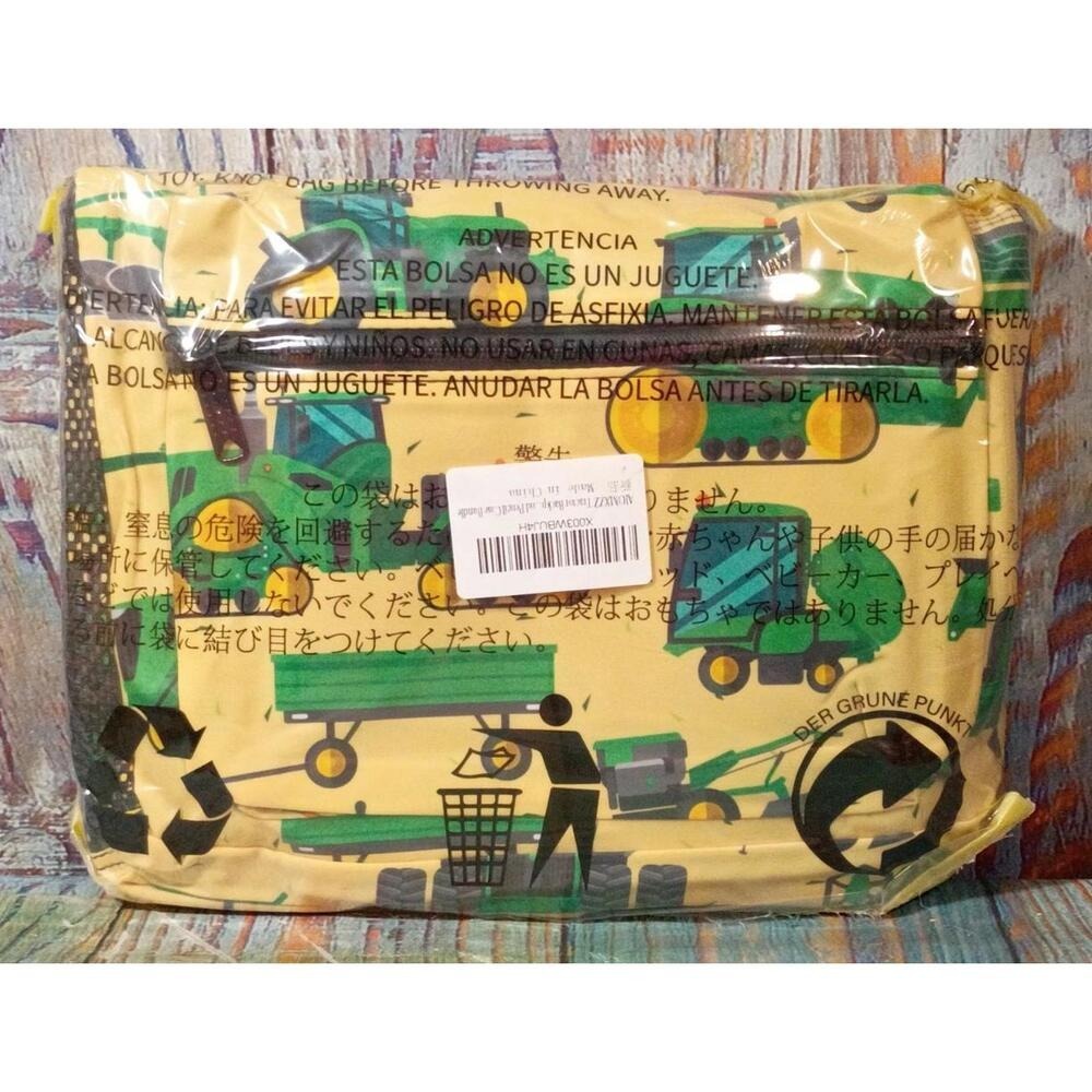AIOMXZZ Tractor Backpack and Pencil Case Bundle - NEW